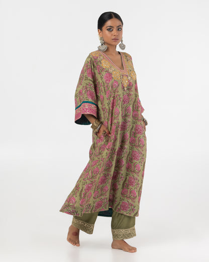 Naira Hand Block Printed Kurta Set