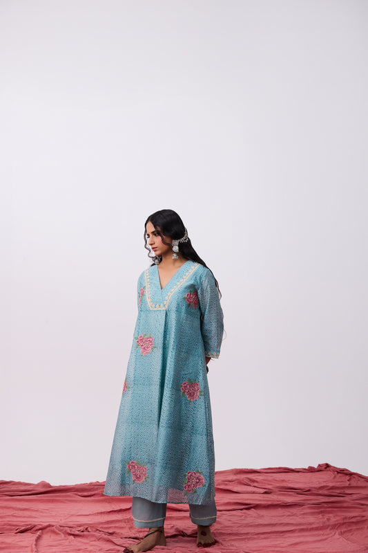 Aavirbhav Hand Block Printed kurta
