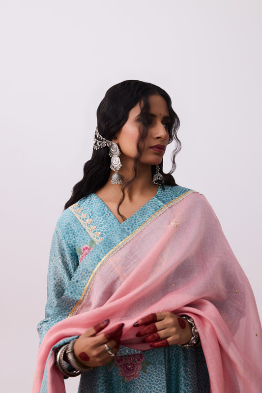 Aavirbhav Hand Block Printed Set