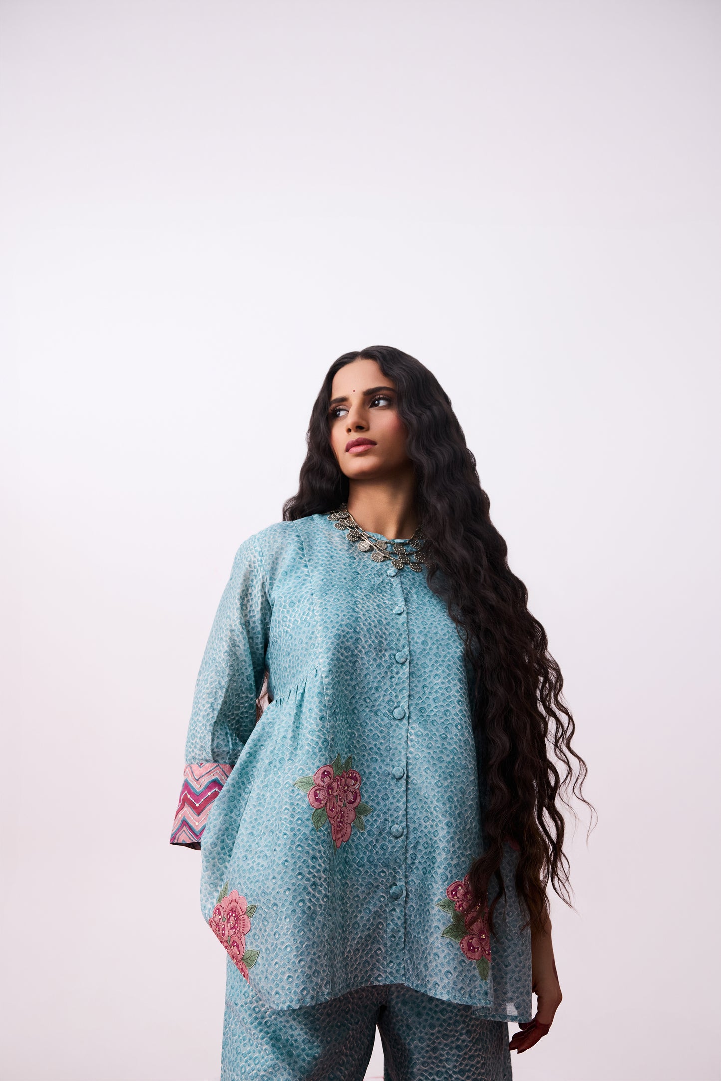 Abhinaya Hand Block Printed Top