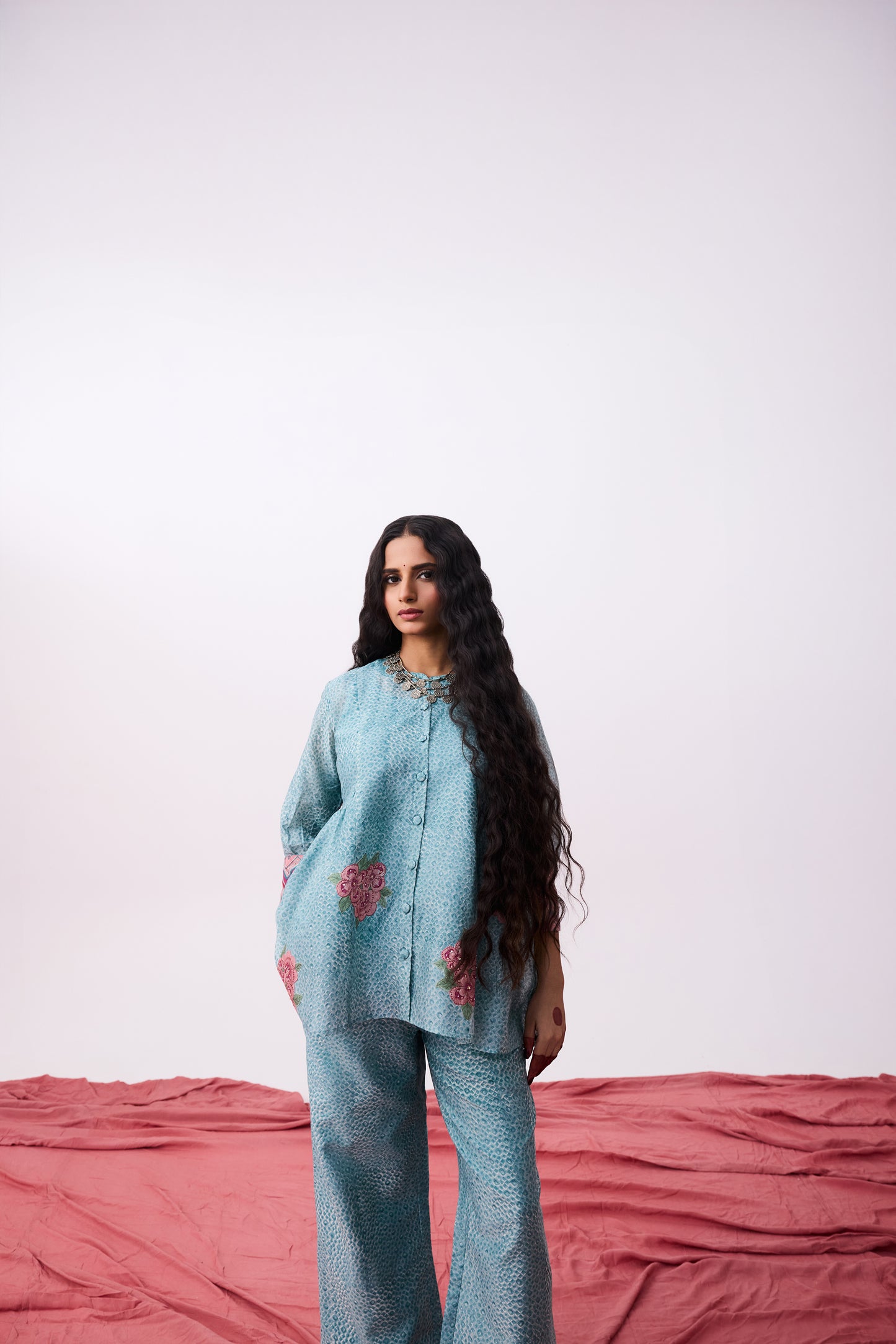 Abhinaya Hand Block Printed Top