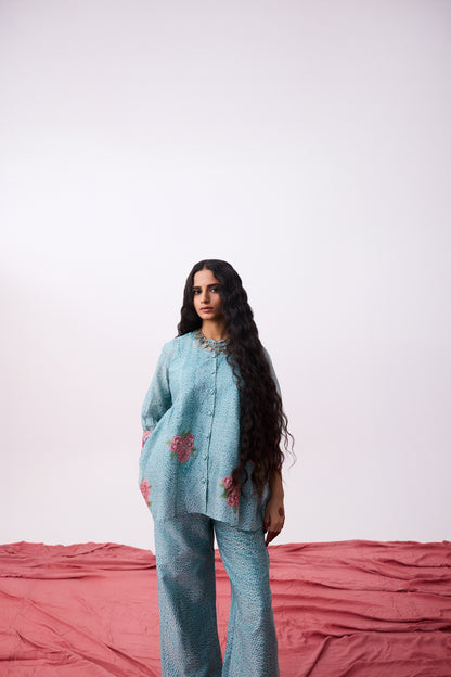 Abhinaya Hand Block Printed Top