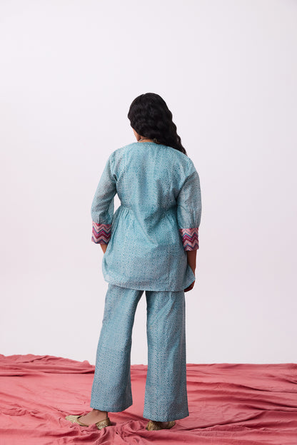 Abhinaya Hand Block Printed Top