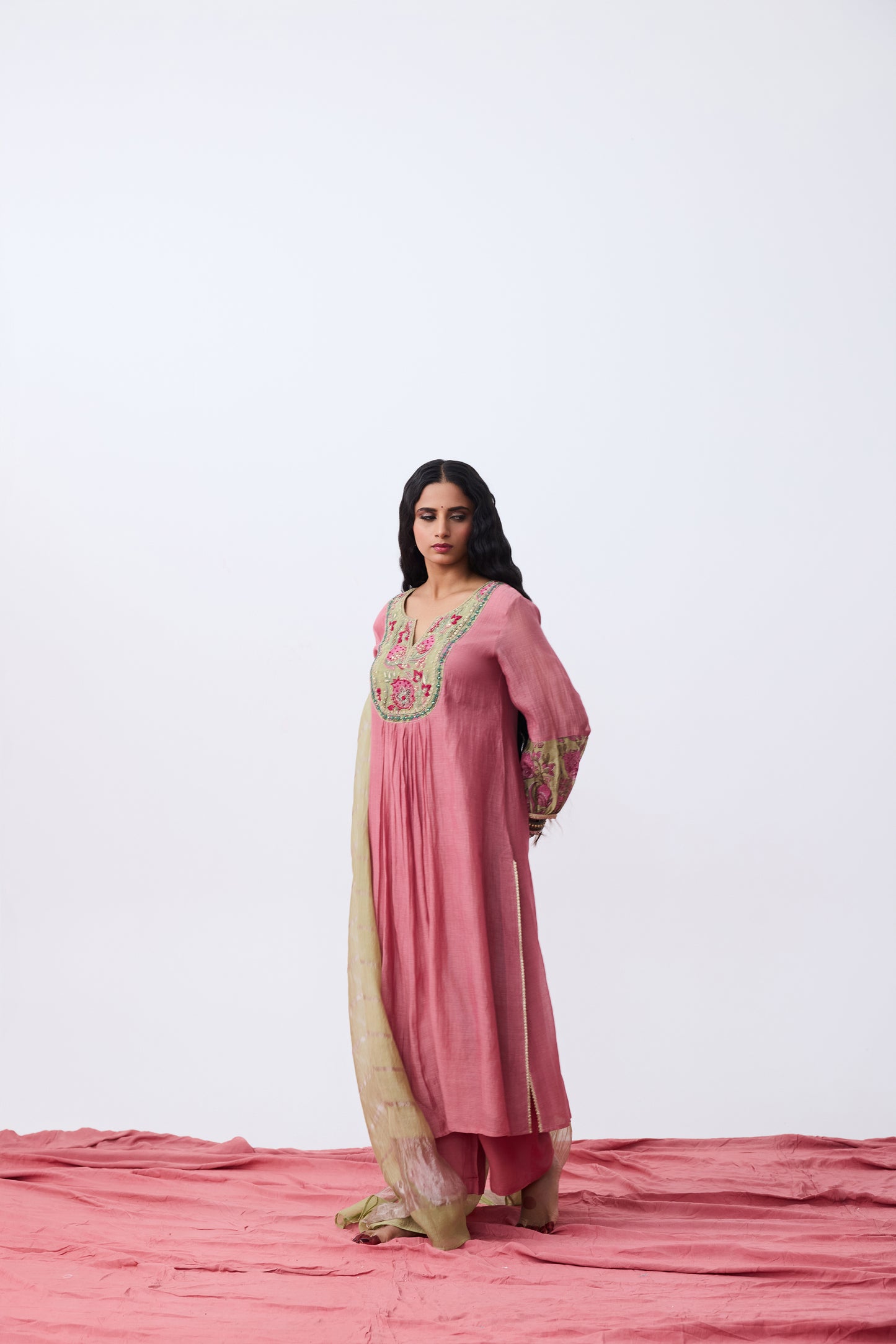 Nupura Embroidered Kurta Set