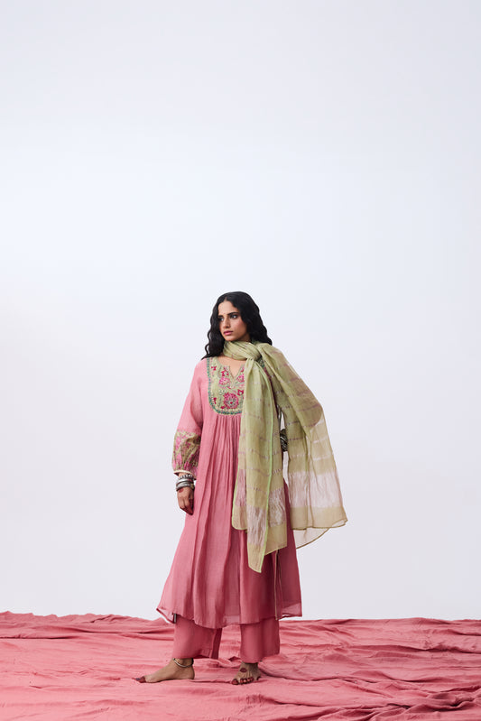 Nupura Embroidered Kurta Set