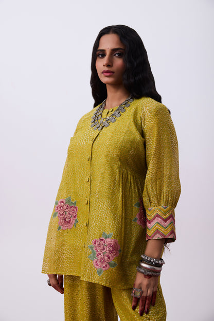 Antrang Hand Block Printed Top