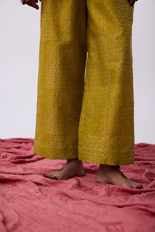 Antrang Hand Block Printed Pants