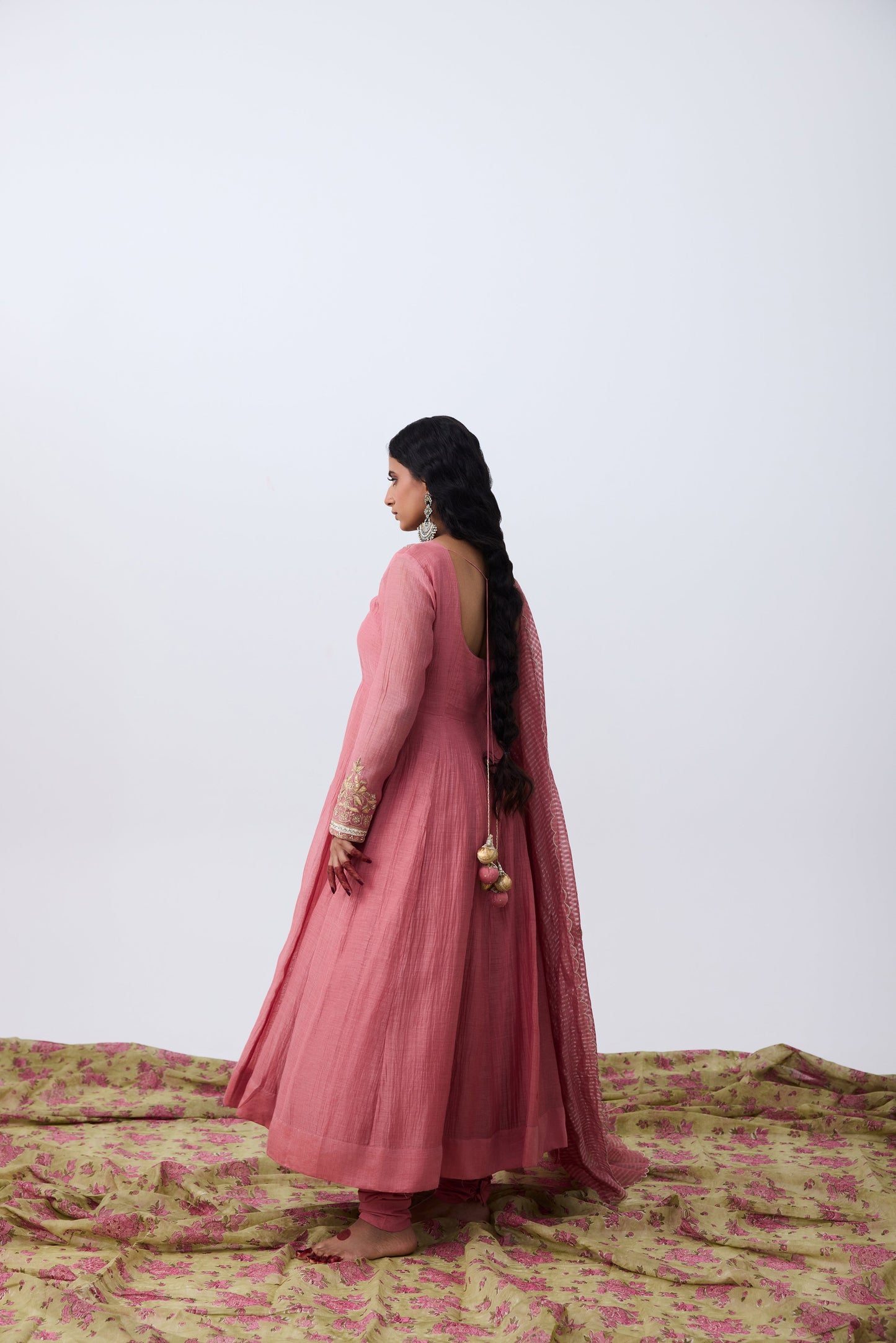 Swaragini Embroidered Anarkali Set