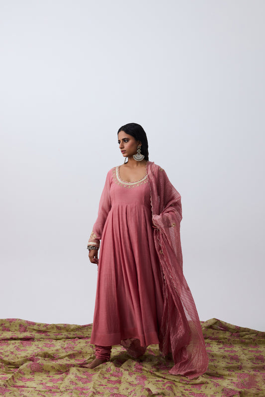 Swaragini Embroidered Anarkali Set