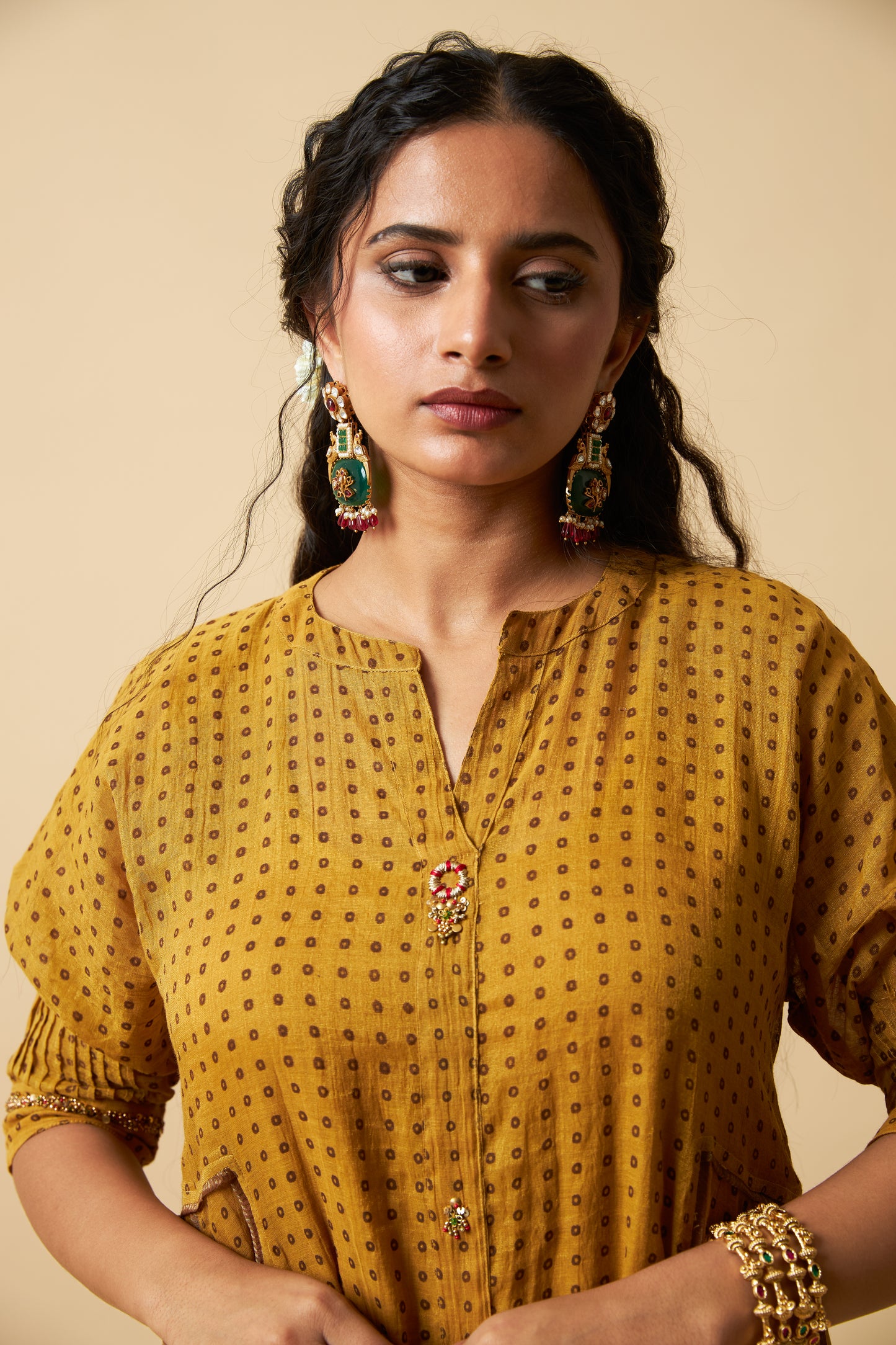 Sunehri Adaa Embroidered Tunic