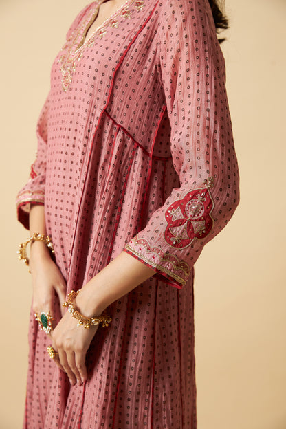 Bijli Begum Embroidered Kurta