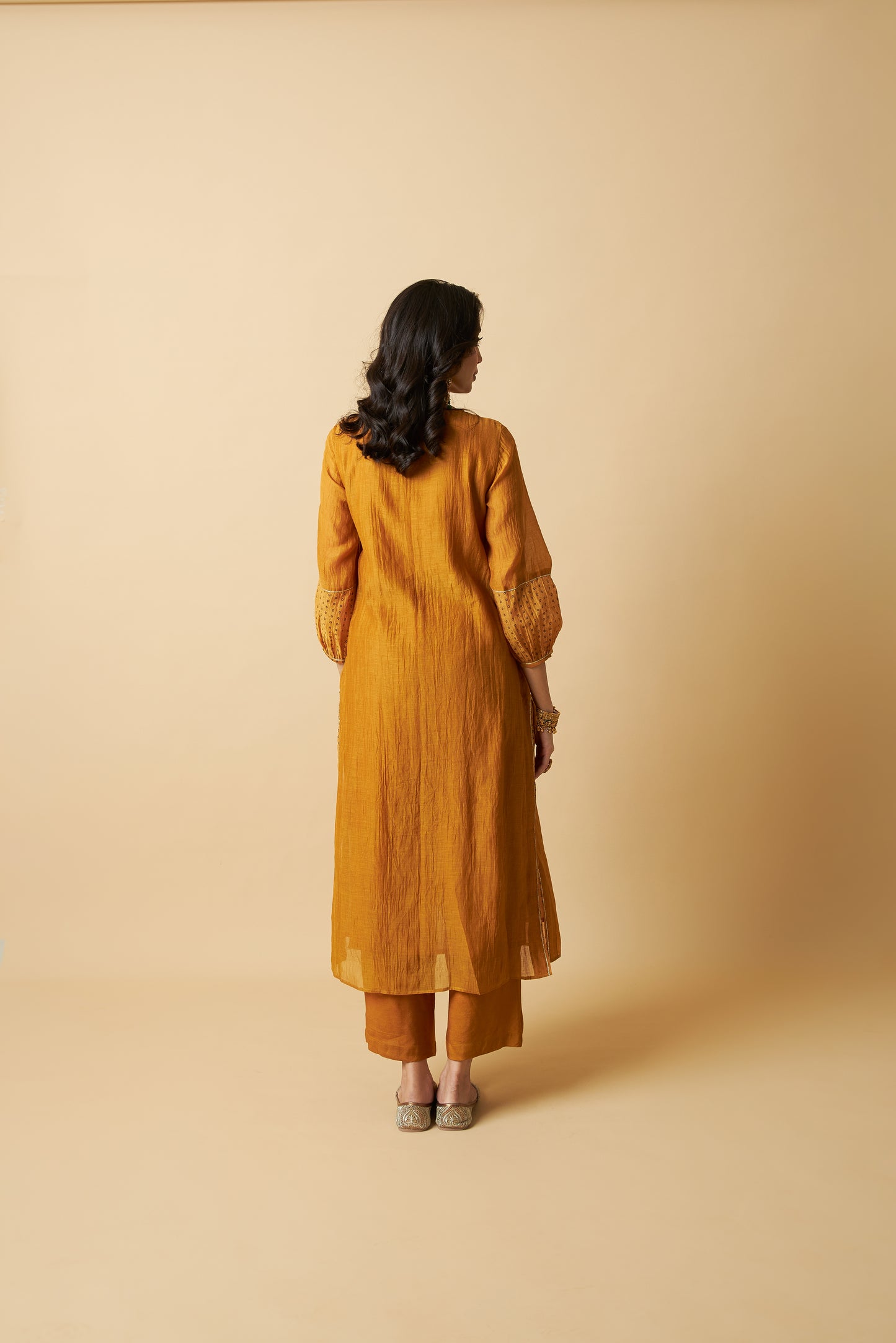 Genda Phool Embroidered Kurta