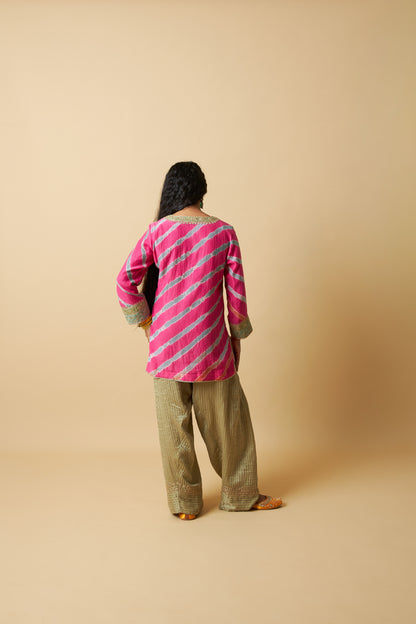 Gulnaar Gulabi Embroidered Kurta