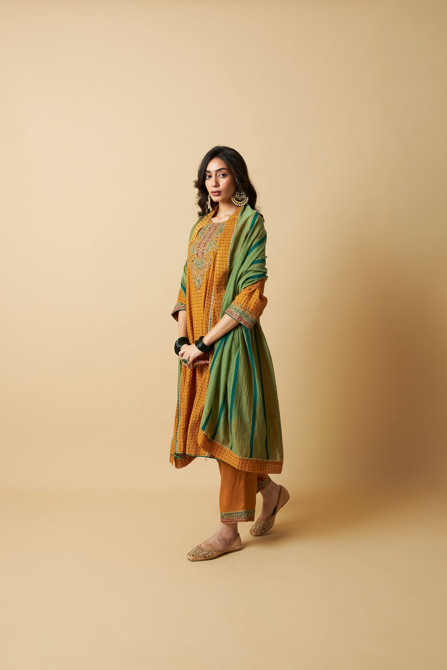 Peeli Pataka Dupatta