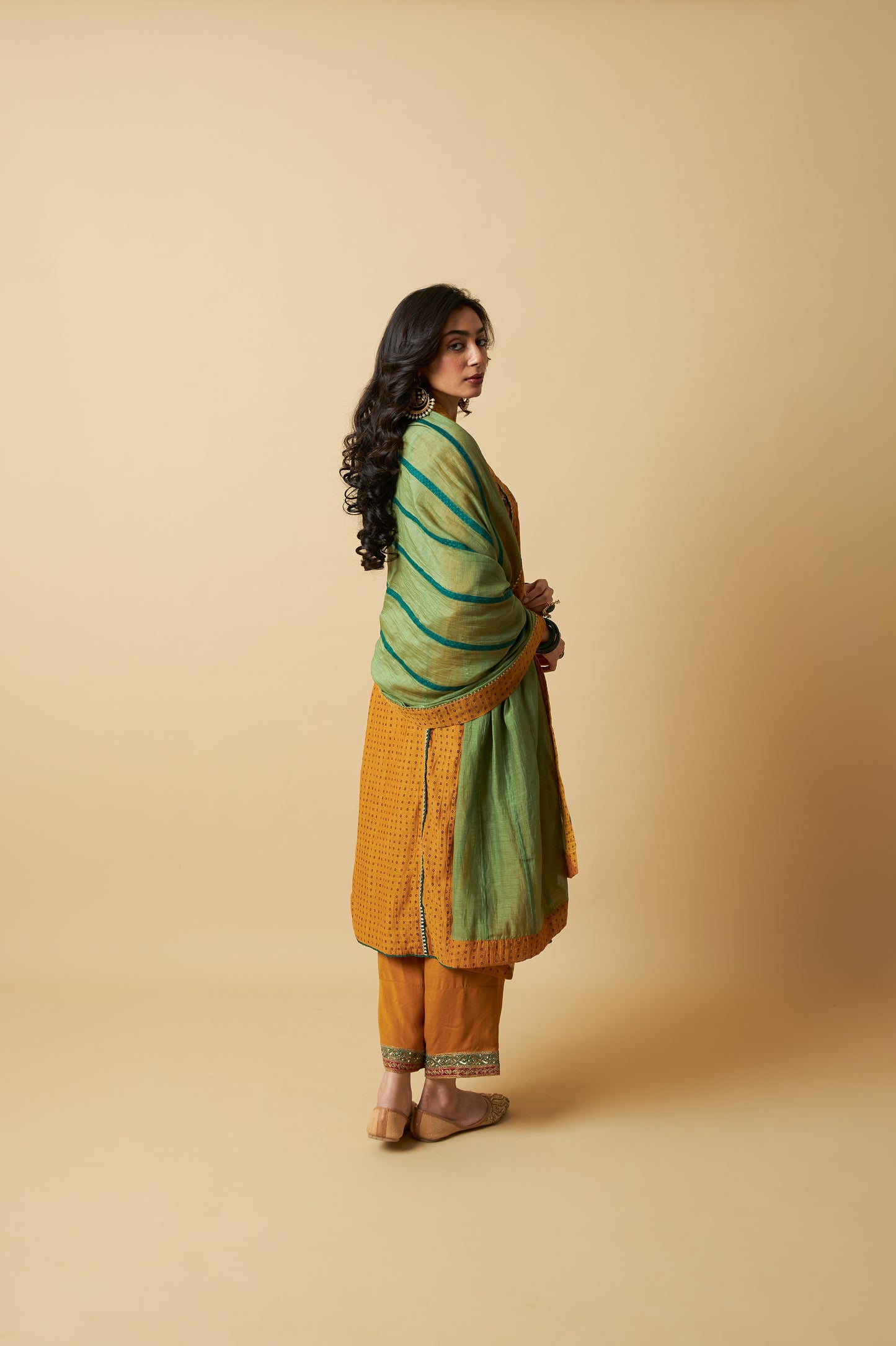 Peeli Pataka Dupatta