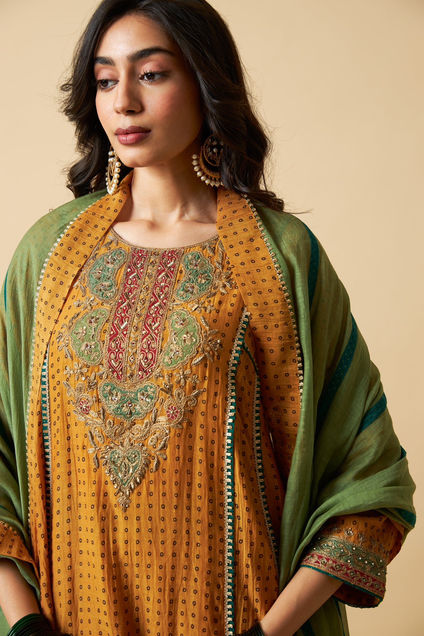 Peeli Pataka Dupatta