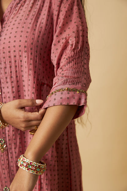 Gulabi Koyal Embroidered Tunic