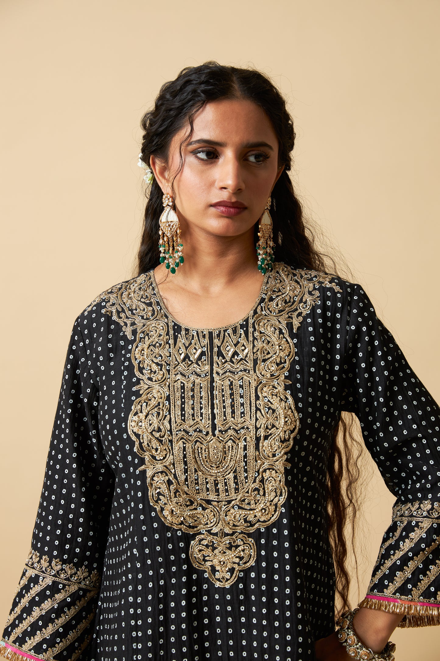 Kaali Rangili Embroidered Kurta