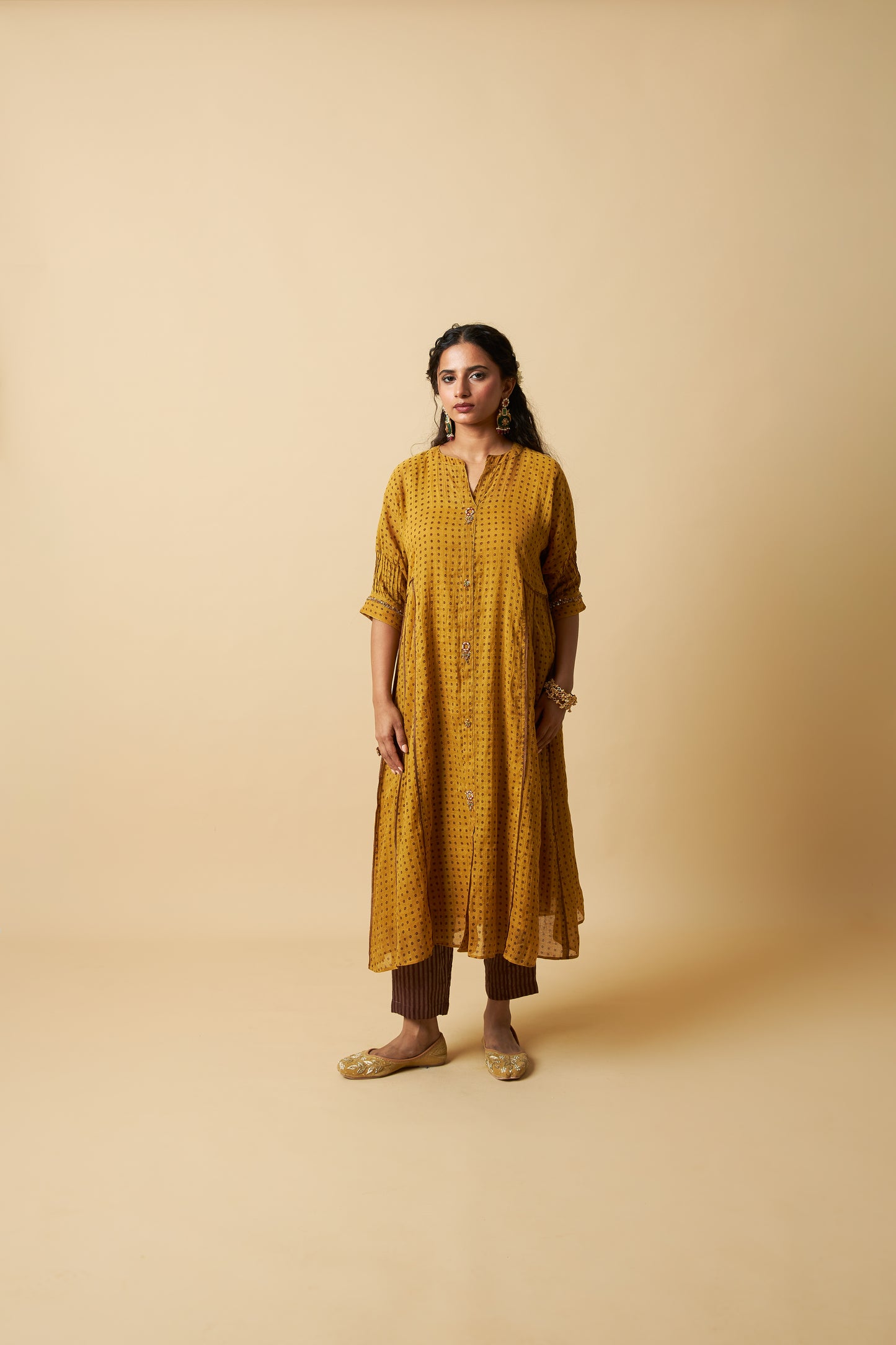 Sunehri Adaa Embroidered Tunic