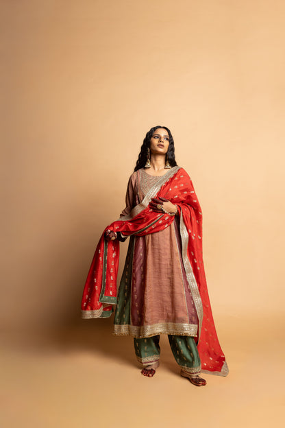 Heer embroidered dupatta
