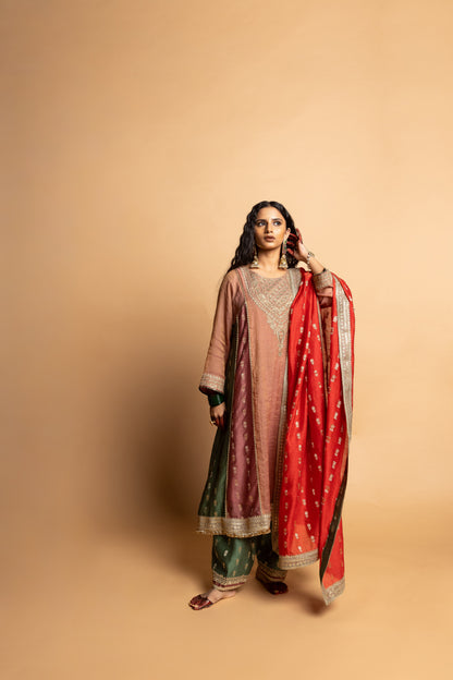 Heer embroidered dupatta