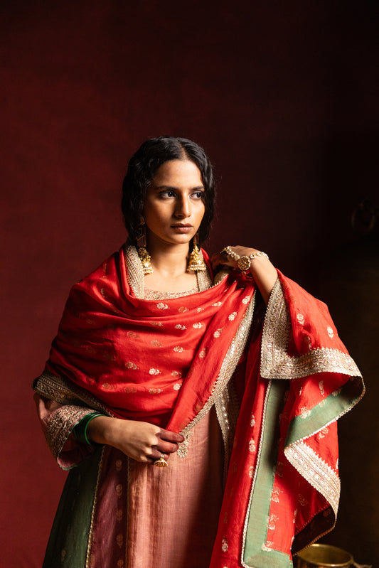 Heer embroidered dupatta