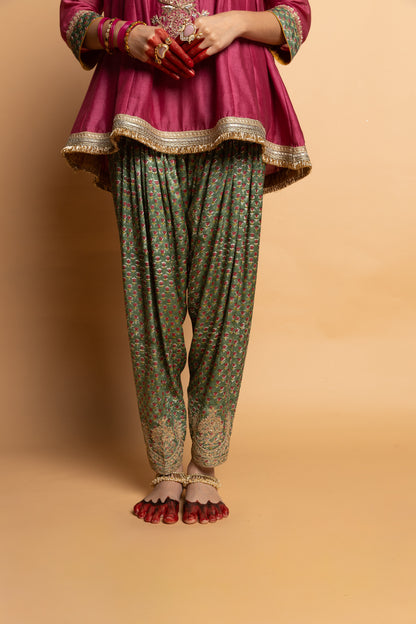 Noor embroidered kurta set