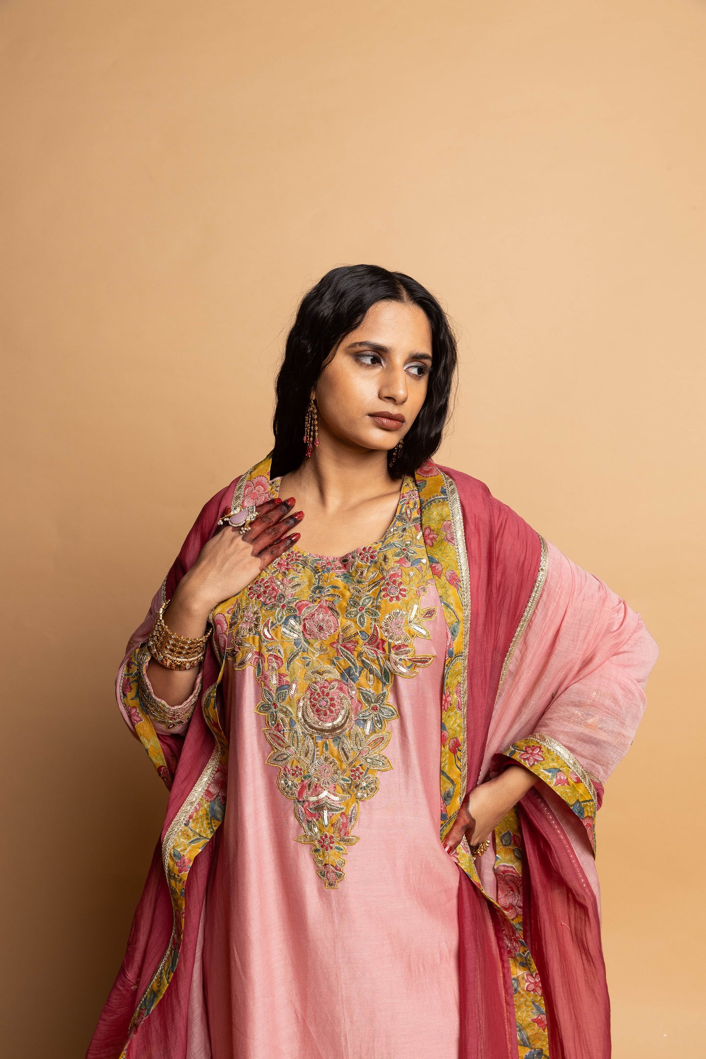 Alankrita embroidered dupatta