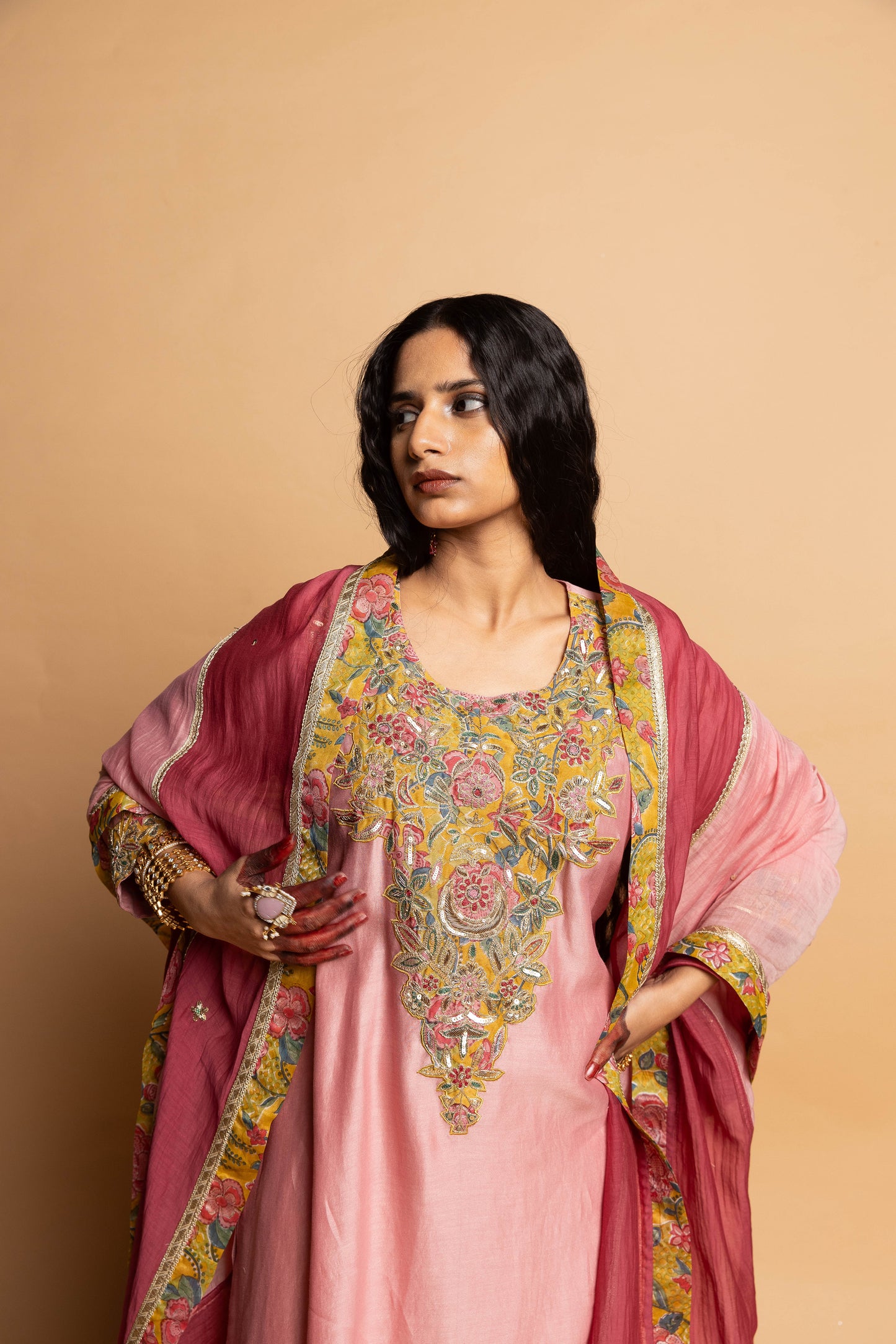 Alankrita embroidered dupatta