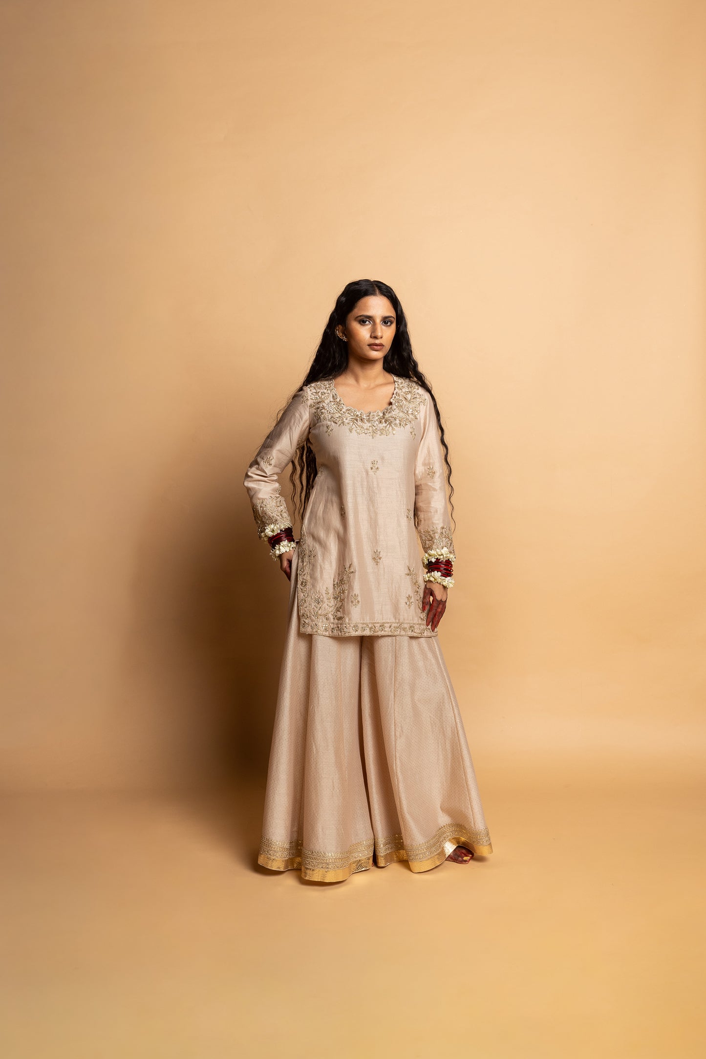 Chandrika embroidered kurta set