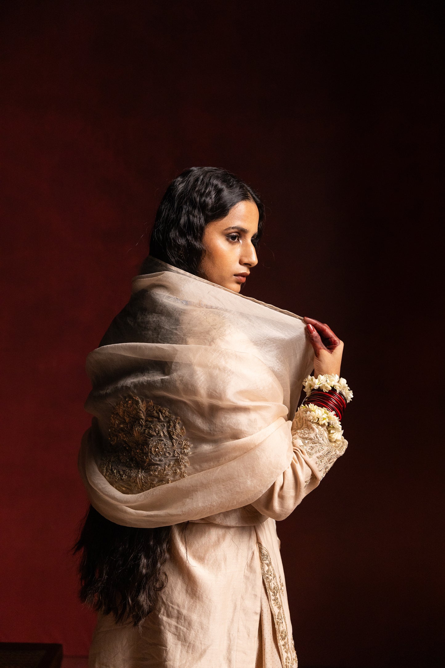 Chandrika embroidered kurta set