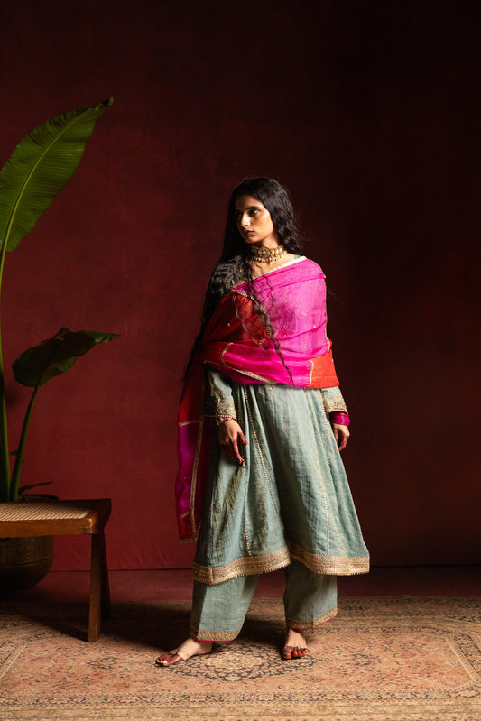 Ruh Embroidered Kurta Set (Ready to Ship) - Set Of 3