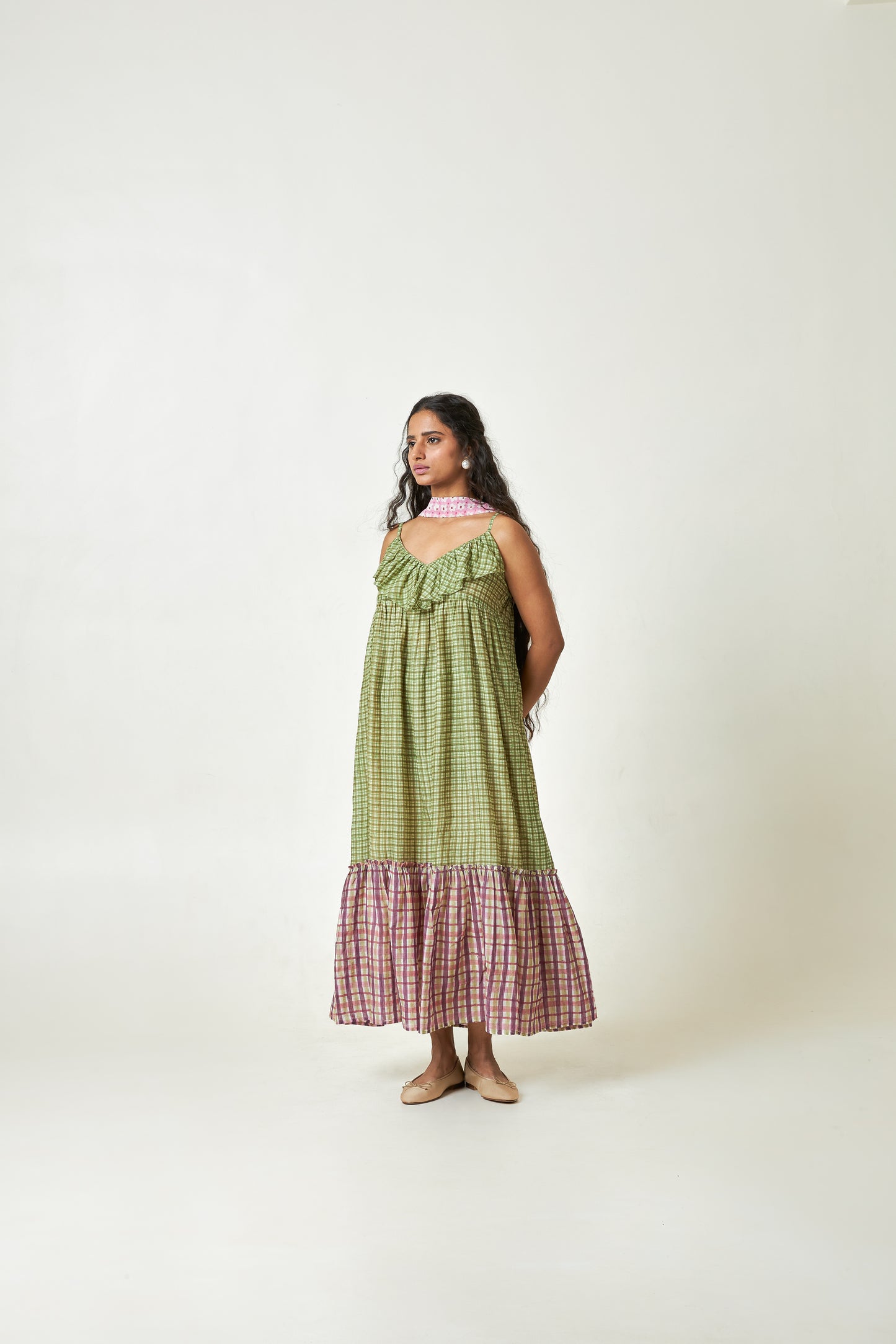 Meadow Glow Block Printed Dress