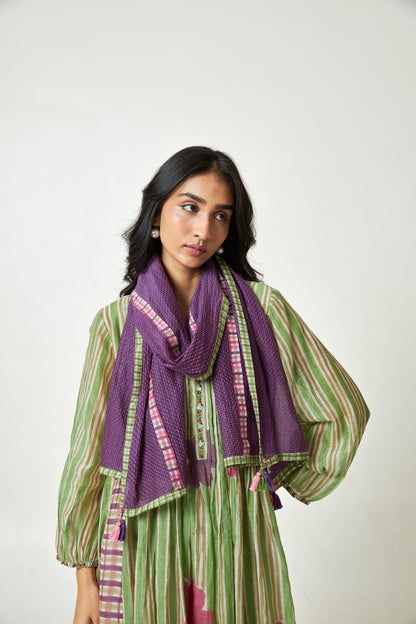 Palmshade Block printed  kurta set- Set of 3