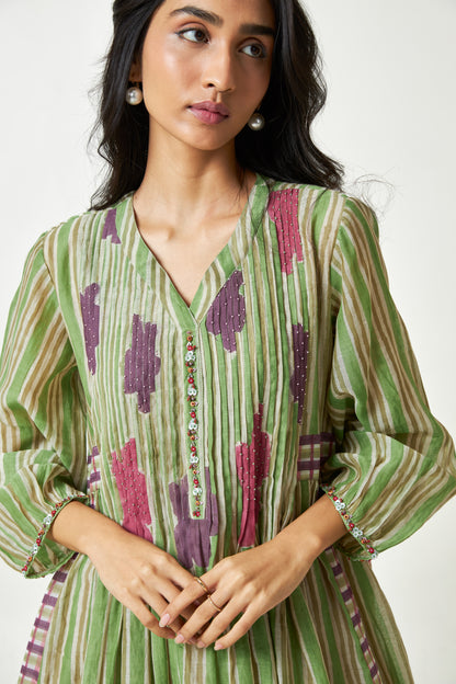 Palmshade Block printed  kurta
