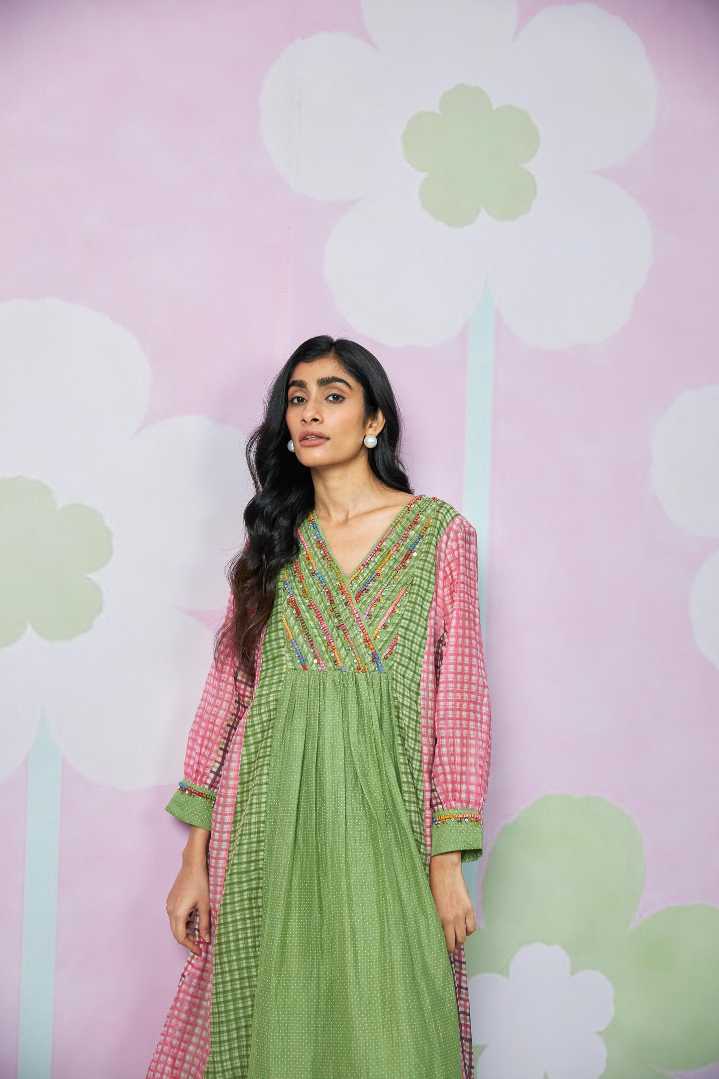 Roseglow Embroidered kurta
