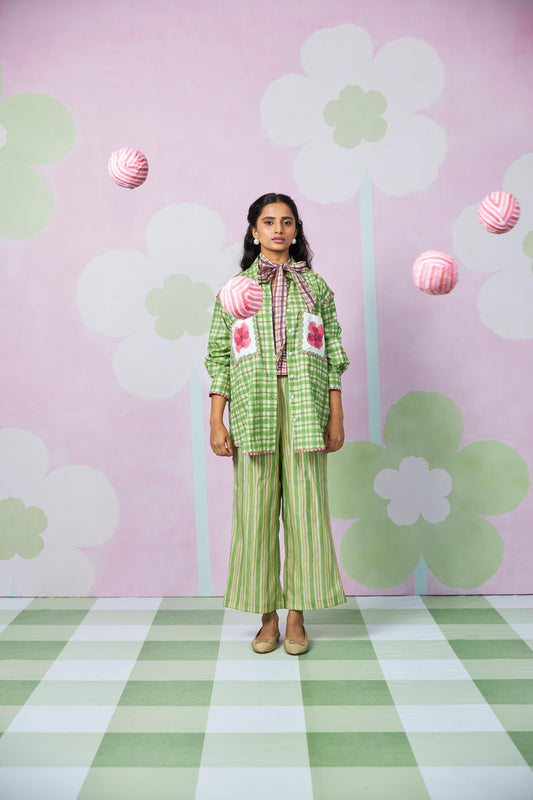 Coconut Grove Block Printed Shirt