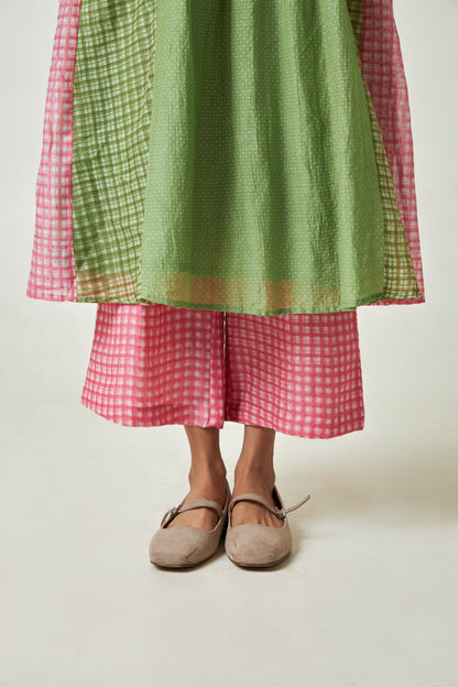 Roseglow Embroidered kurta set- Set of 3