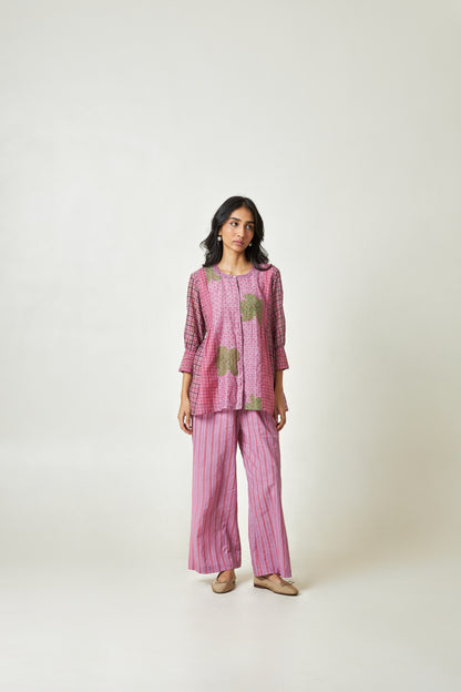 Holiday Mood embroidered Top