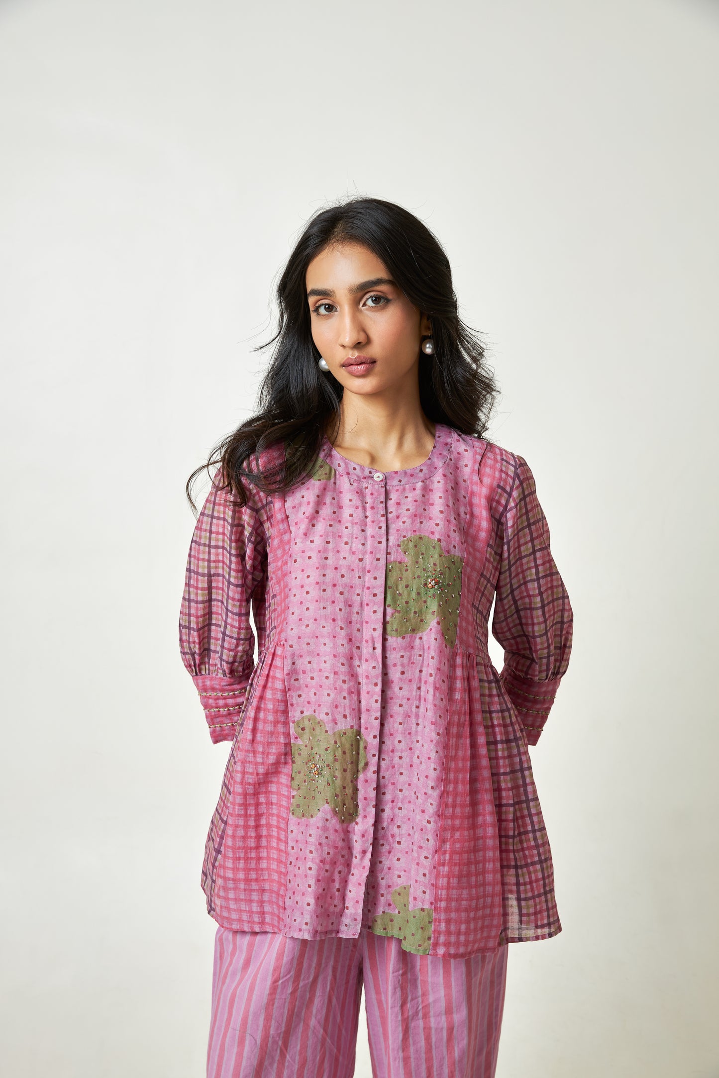 Holiday Mood embroidered Top