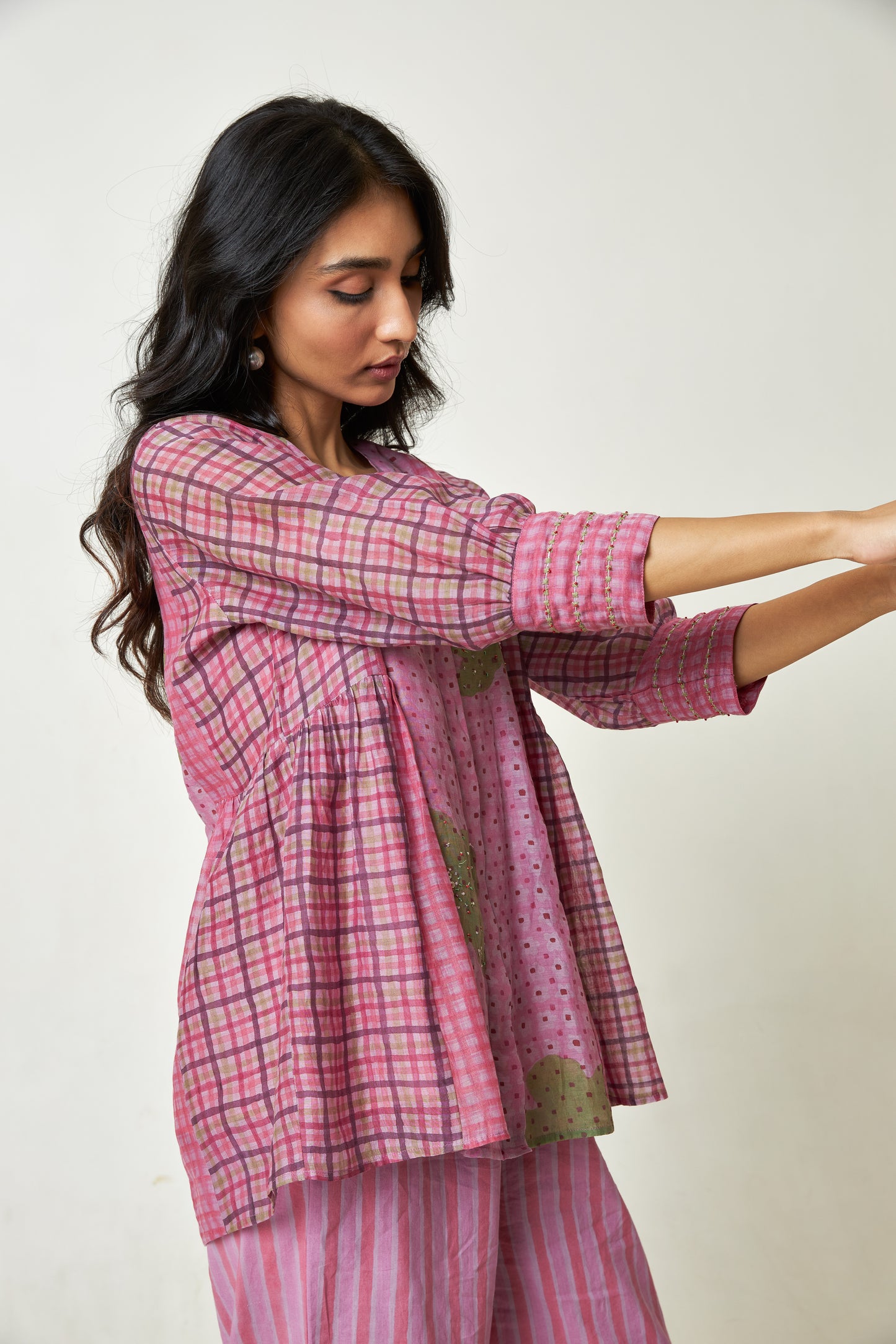 Holiday Mood embroidered Top