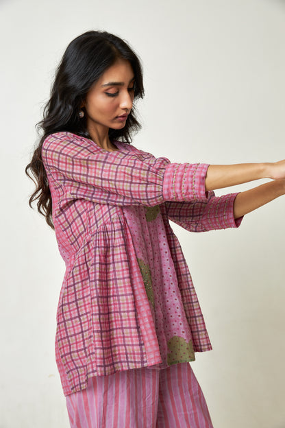 Holiday Mood embroidered Top