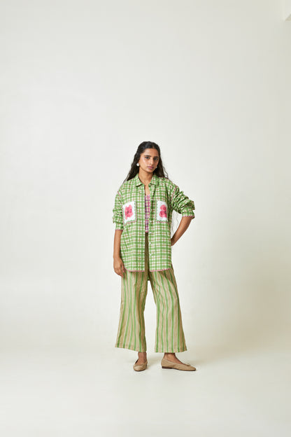 Coconut Grove Block Printed Shirt