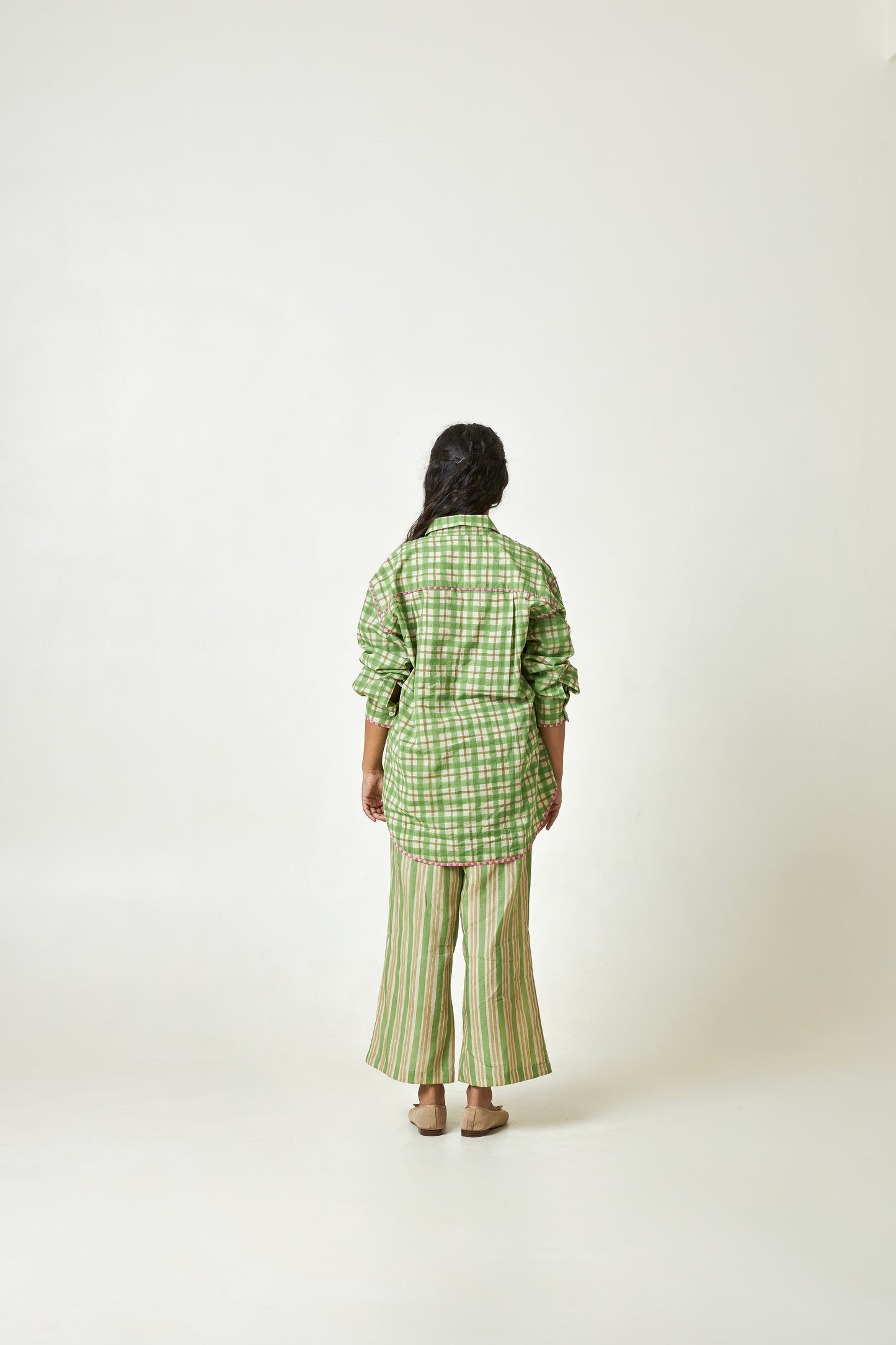 Coconut Grove Block Printed Shirt