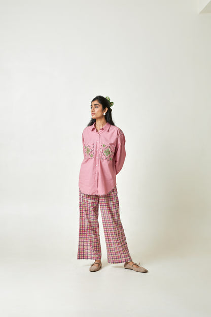 Daylight Rosé Embroidered Shirt