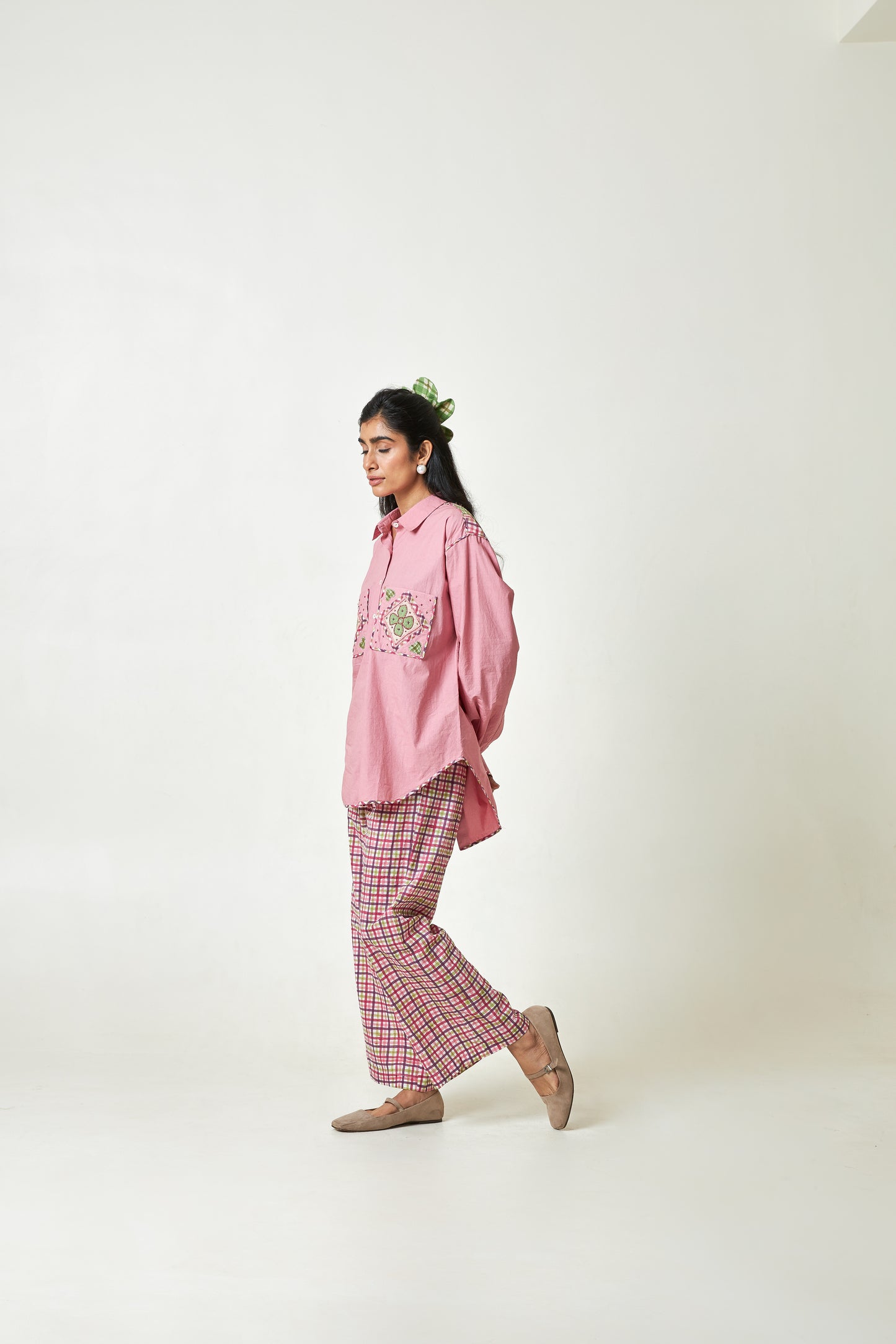 Daylight Rosé Embroidered Shirt
