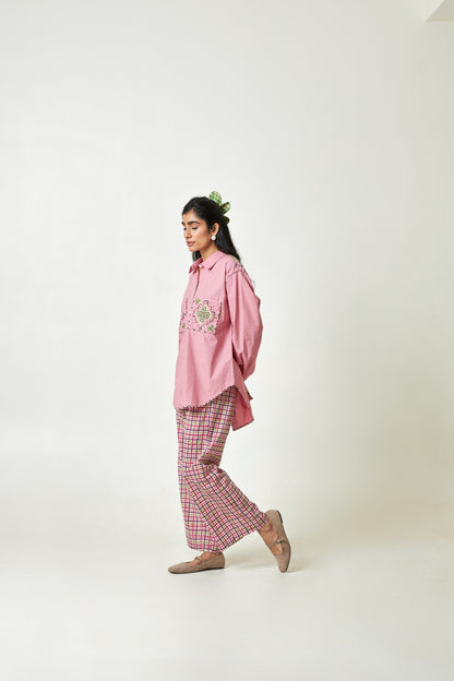 Daylight Rosé Embroidered Shirt