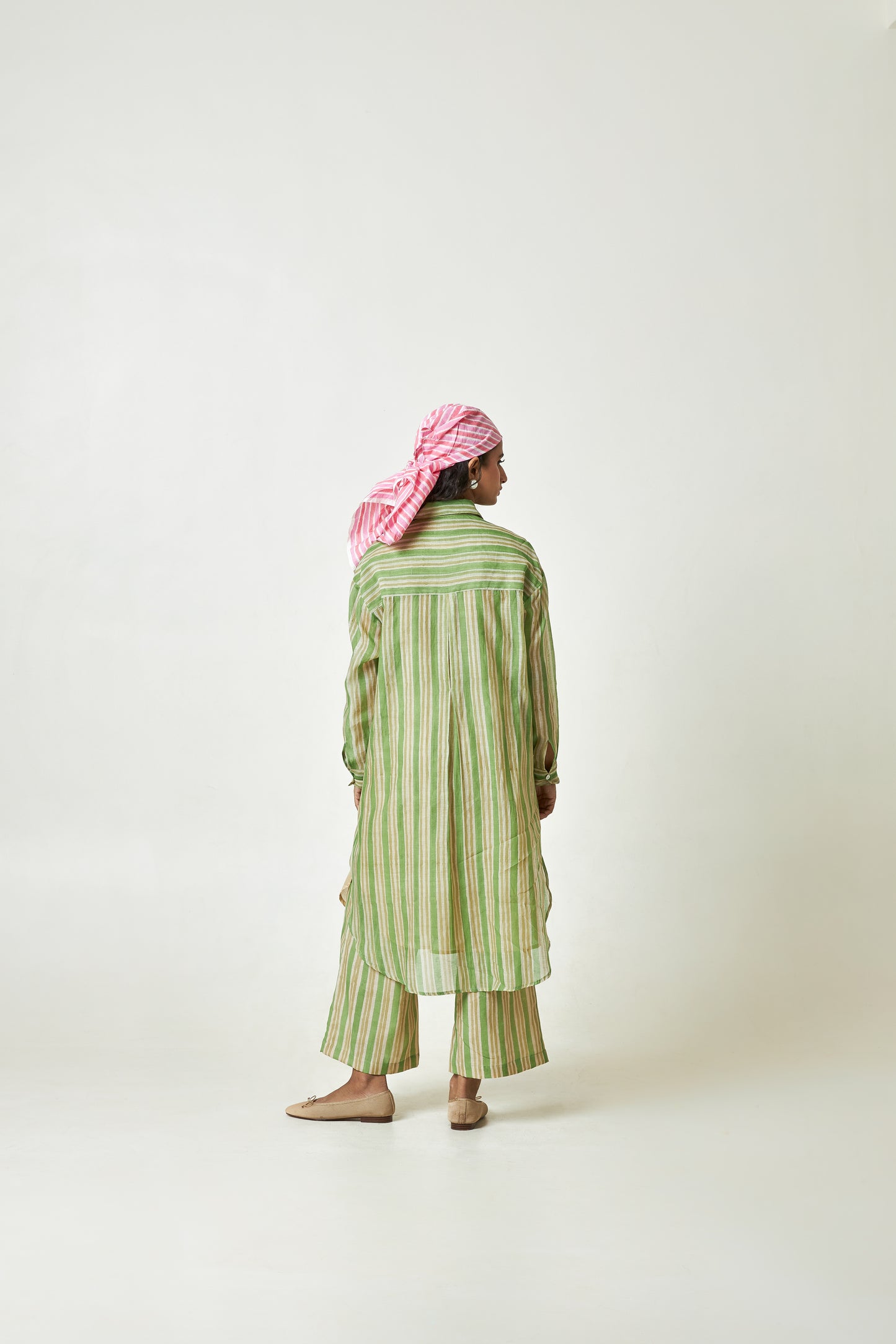 Petal Haze Block Printed Tunic