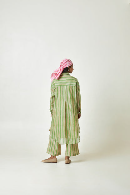 Petal Haze Block Printed Tunic
