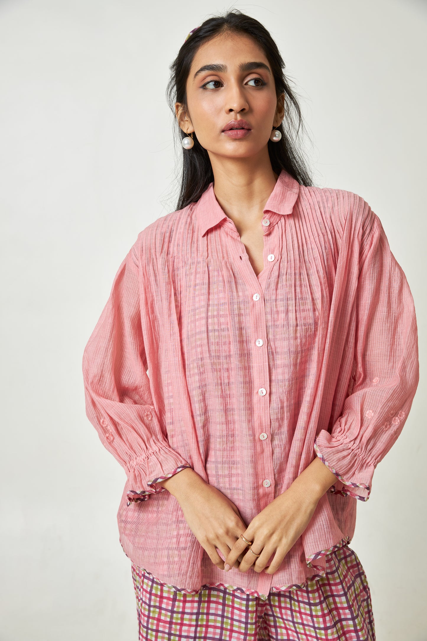 Flaminglow Embroidered Shirt